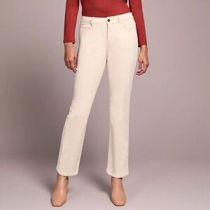 NWT Tribal Straight Leg Stretch Corduroy Pant - Moonstone - 12 14